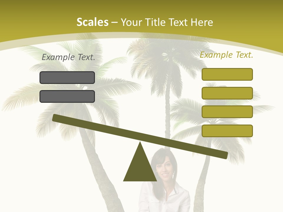 Island Collage Background PowerPoint Template