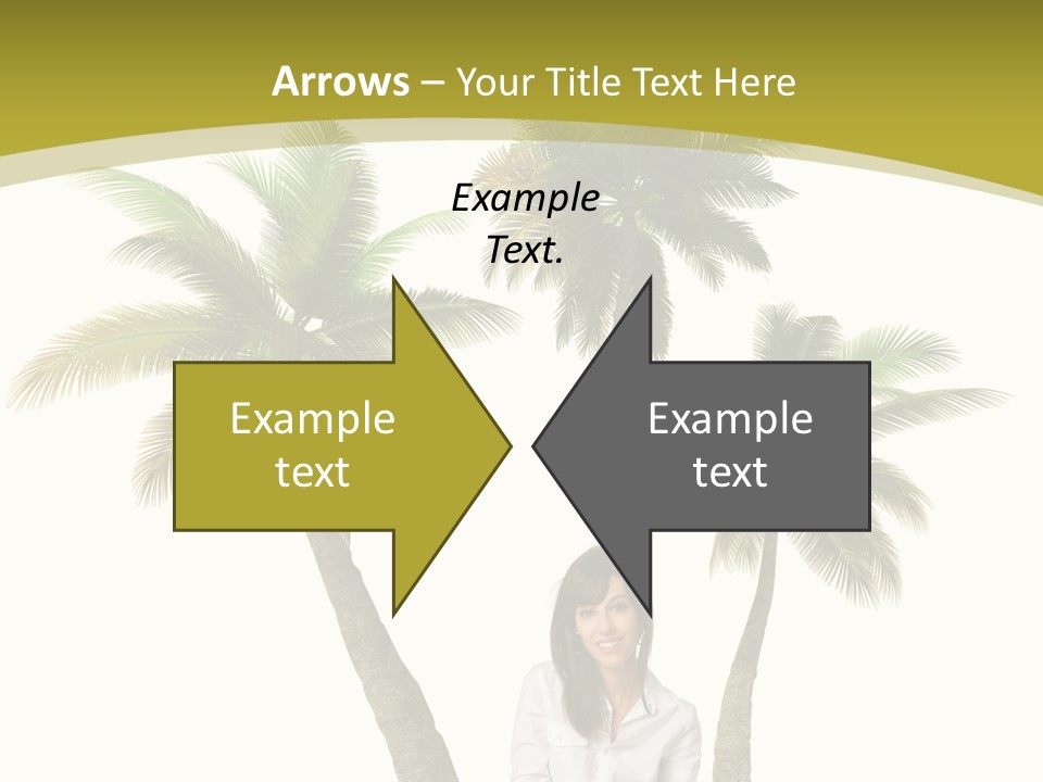 Island Collage Background PowerPoint Template