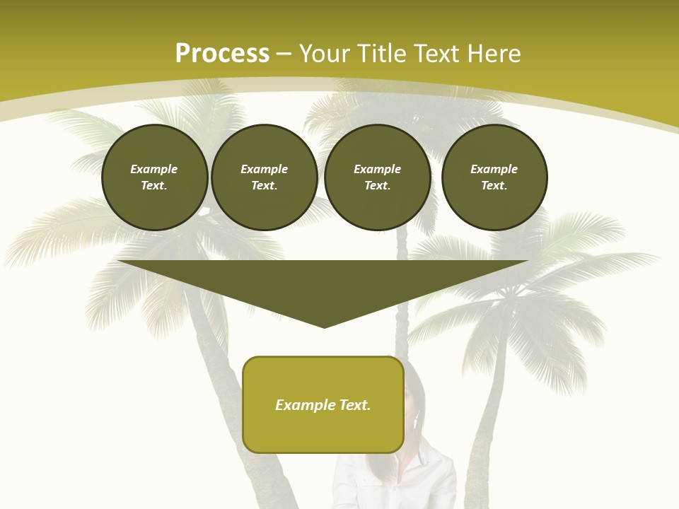 Island Collage Background PowerPoint Template