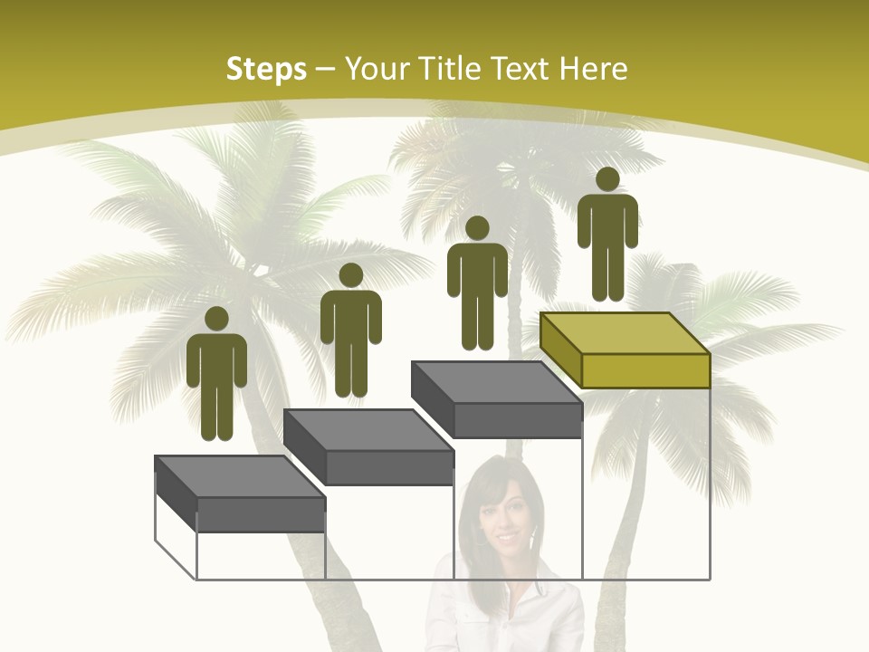 Island Collage Background PowerPoint Template