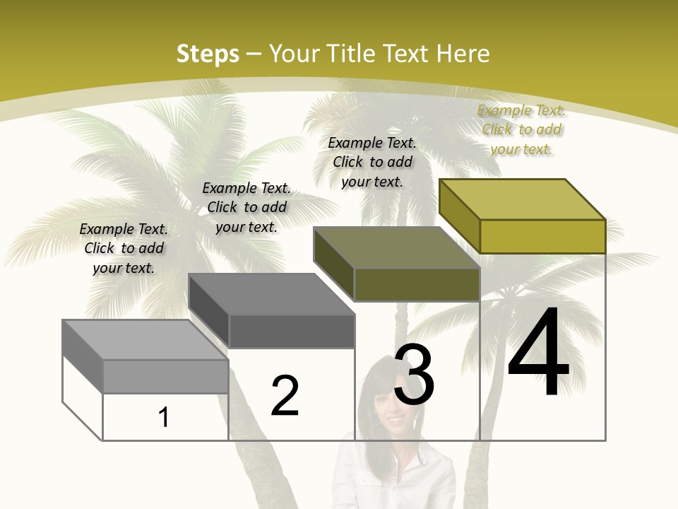 Island Collage Background PowerPoint Template