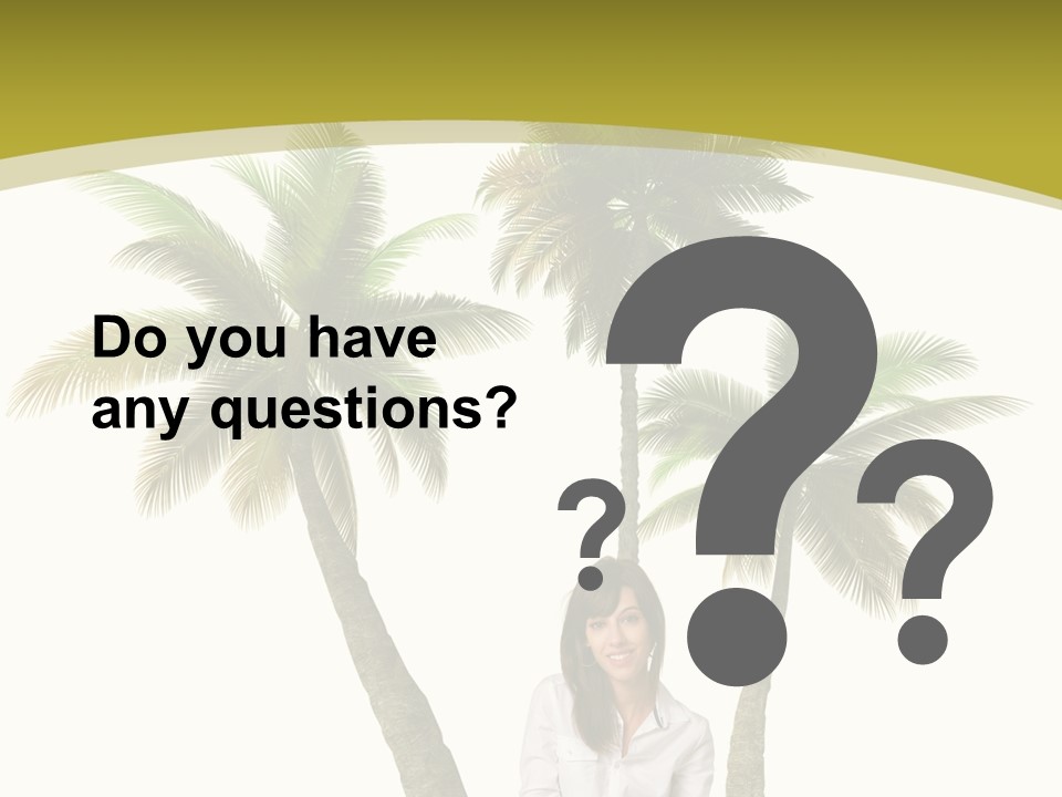 Island Collage Background PowerPoint Template