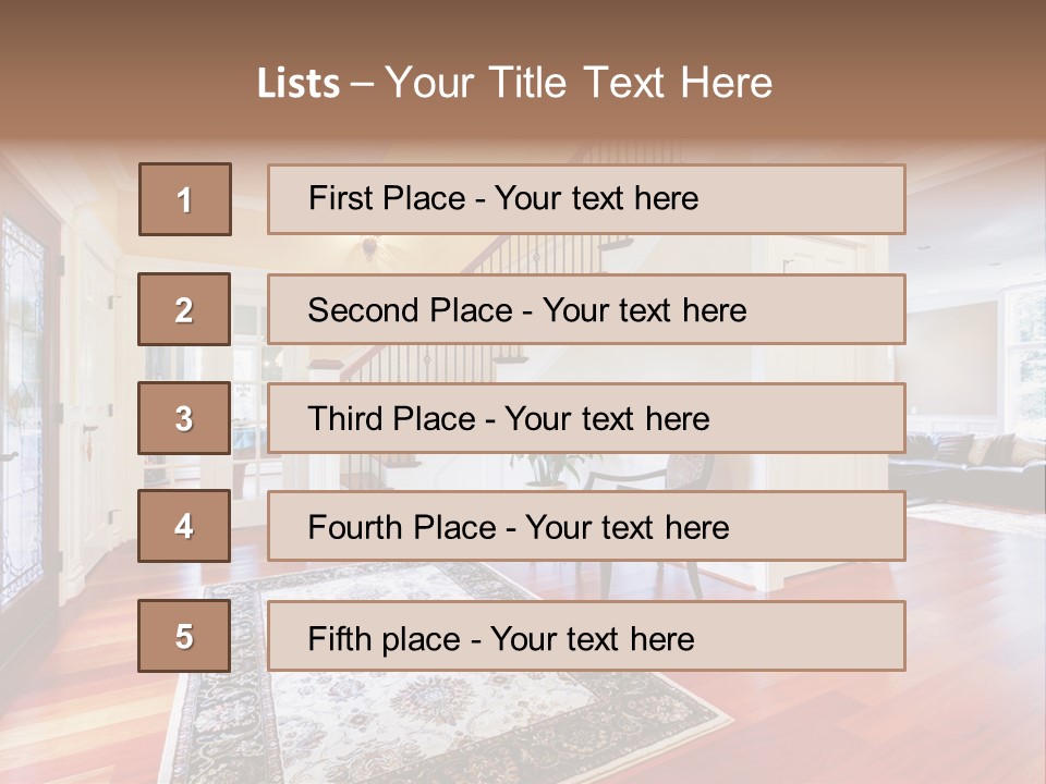 House Home Stock PowerPoint Template