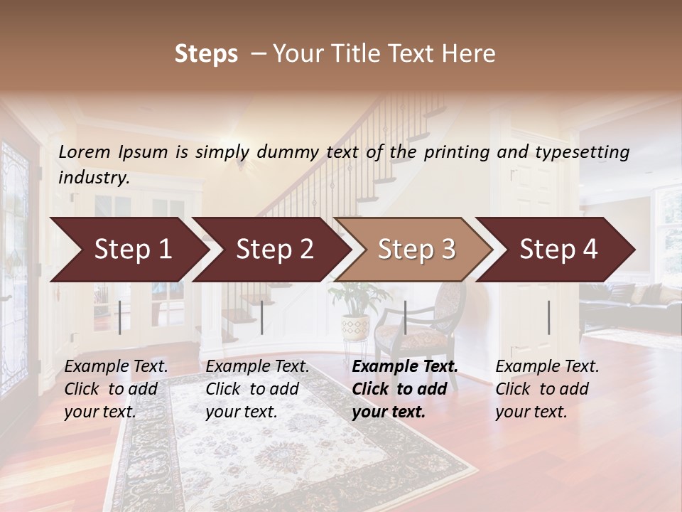 House Home Stock PowerPoint Template