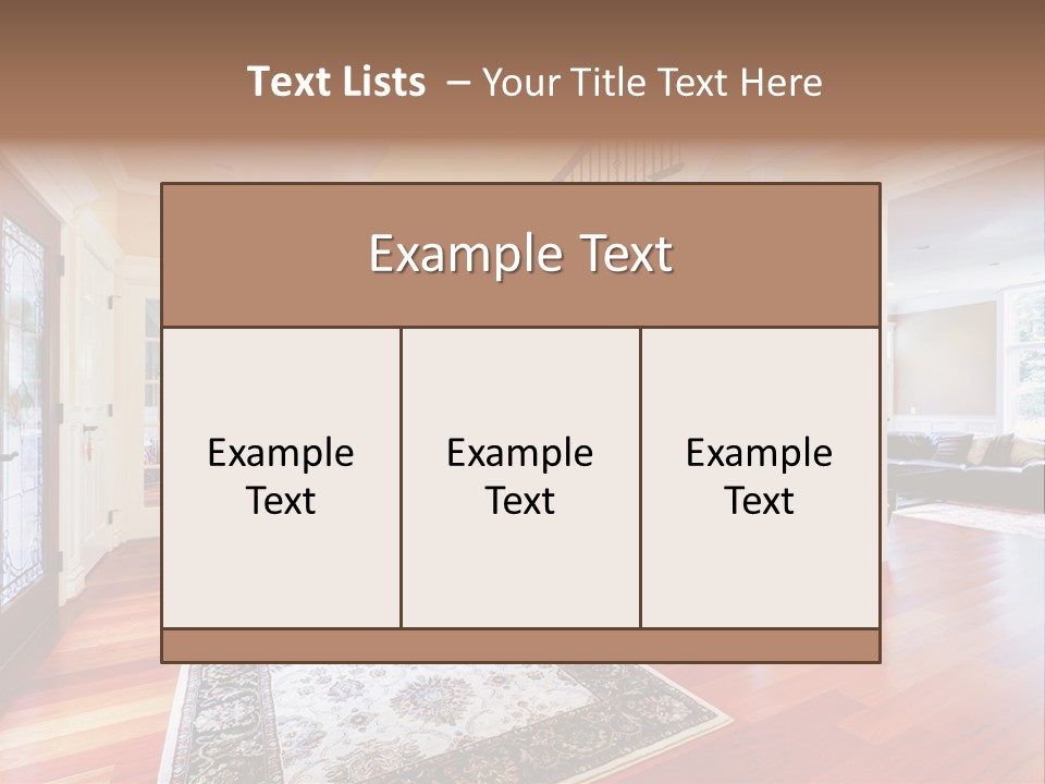 House Home Stock PowerPoint Template