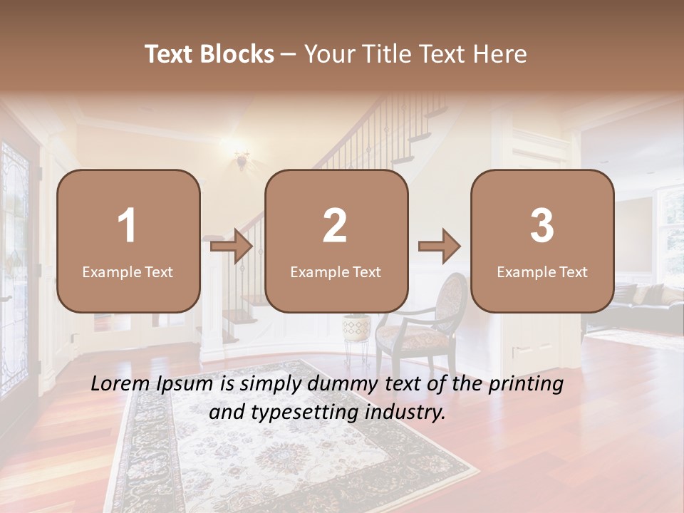House Home Stock PowerPoint Template