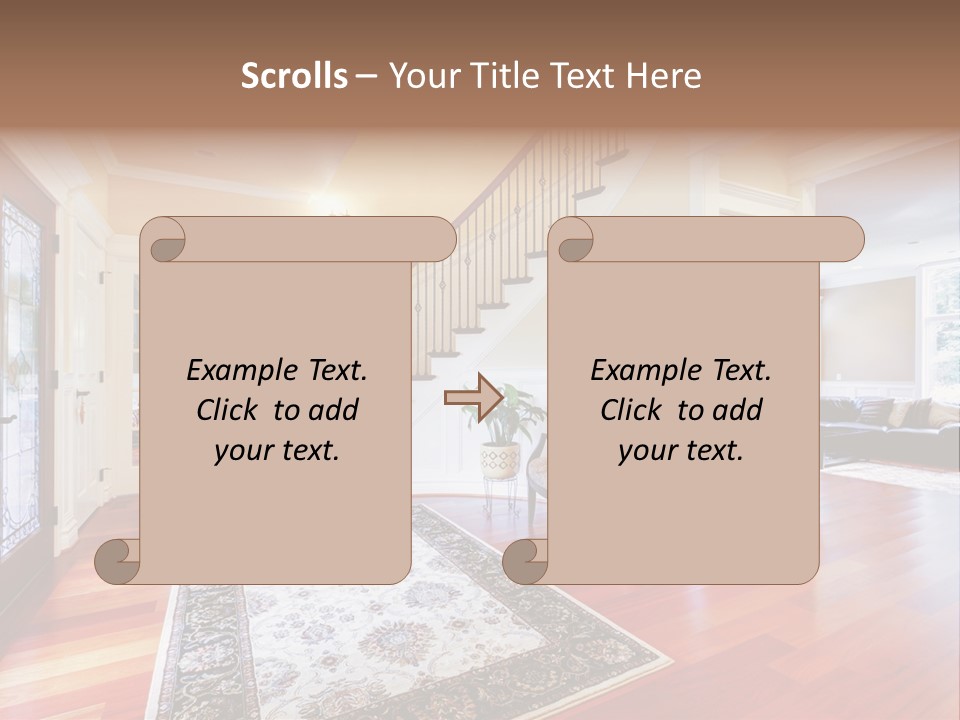 House Home Stock PowerPoint Template