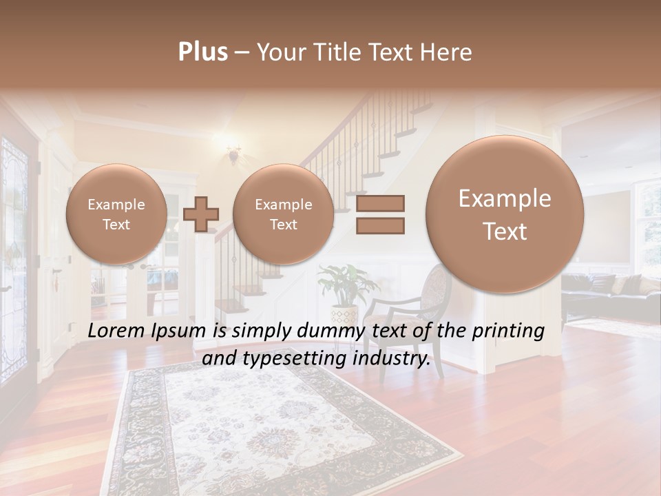 House Home Stock PowerPoint Template