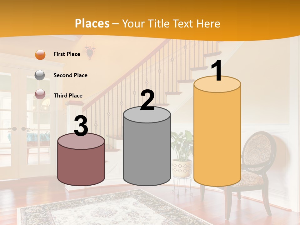 Corridor Hallway Living PowerPoint Template