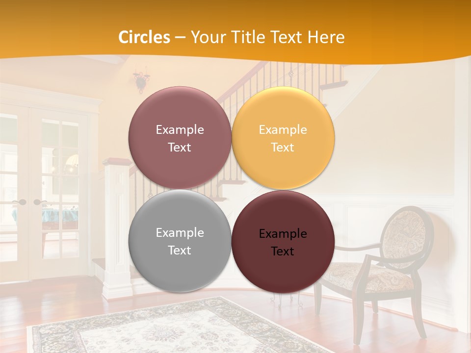 Corridor Hallway Living PowerPoint Template