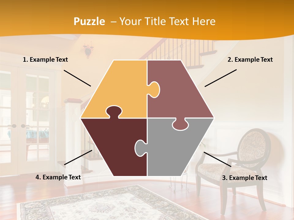 Corridor Hallway Living PowerPoint Template