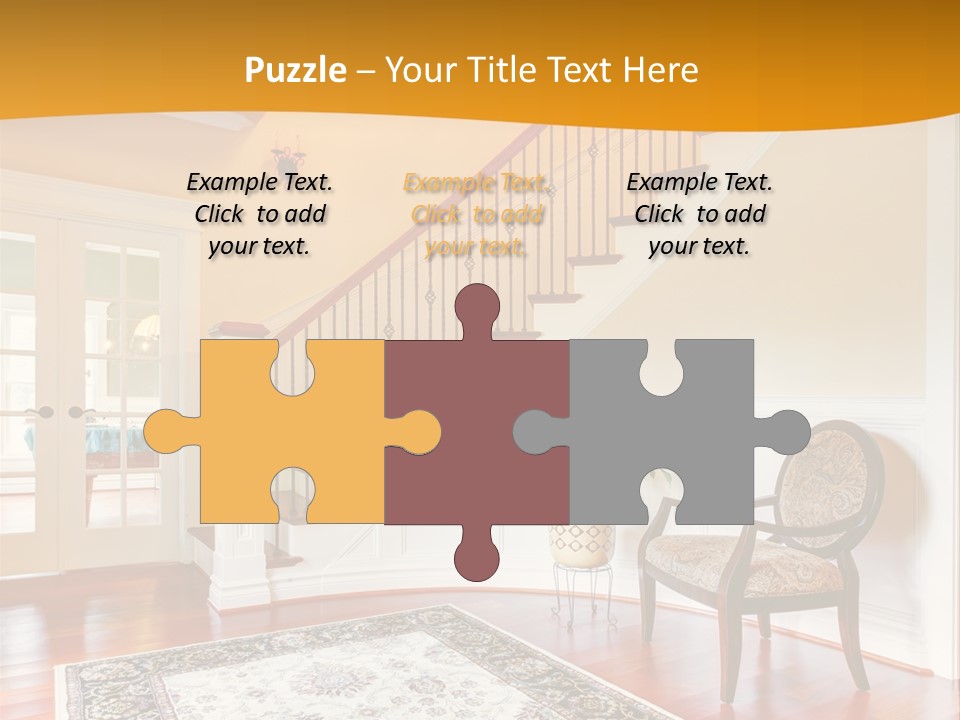 Corridor Hallway Living PowerPoint Template