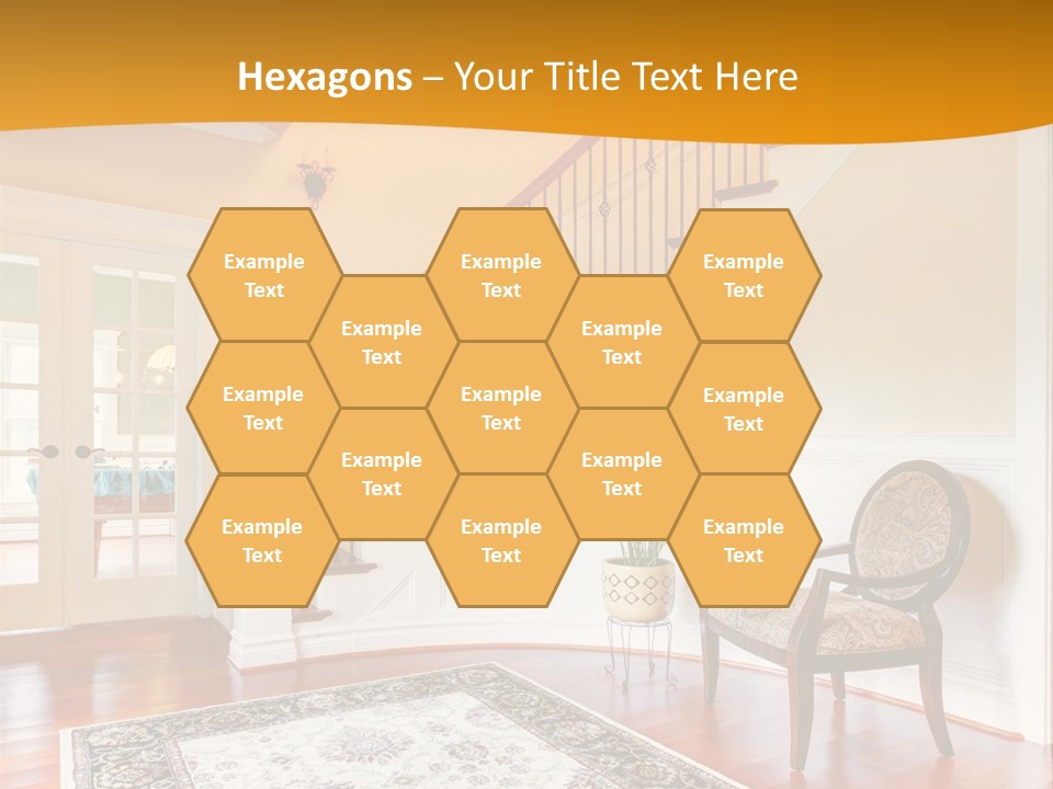 Corridor Hallway Living PowerPoint Template