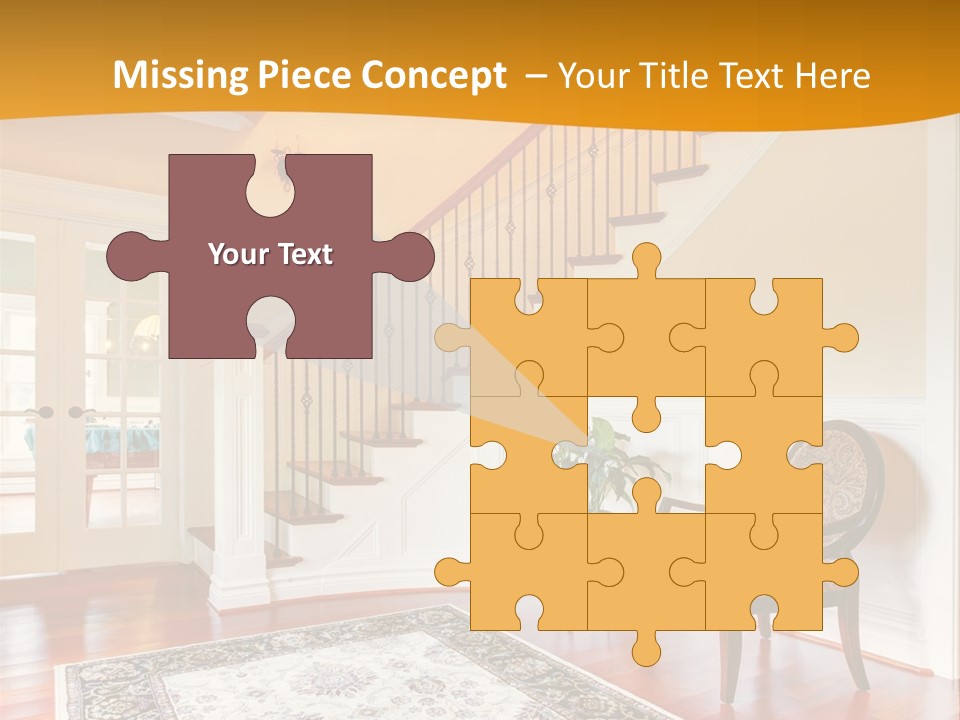 Corridor Hallway Living PowerPoint Template