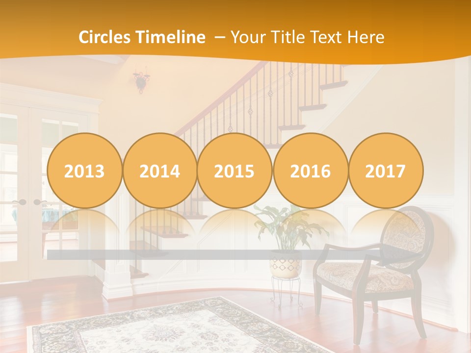 Corridor Hallway Living PowerPoint Template