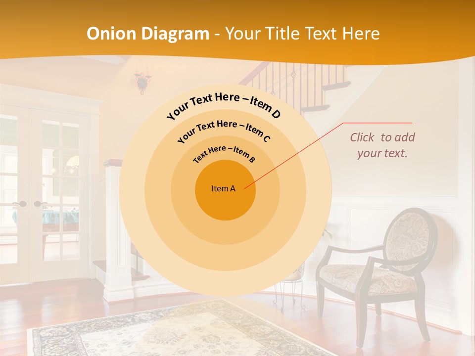 Corridor Hallway Living PowerPoint Template
