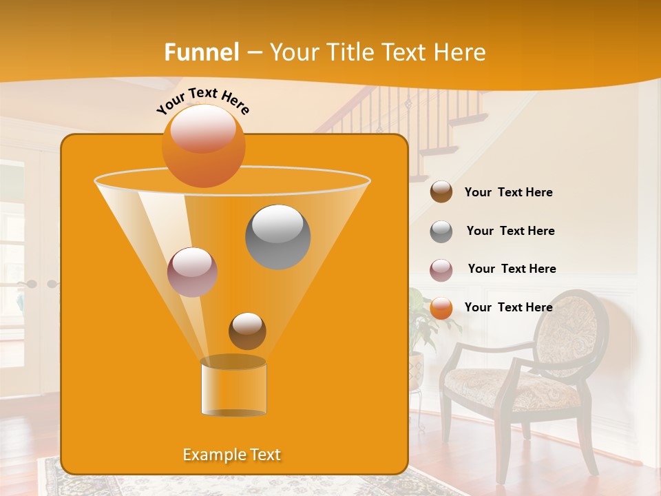 Corridor Hallway Living PowerPoint Template