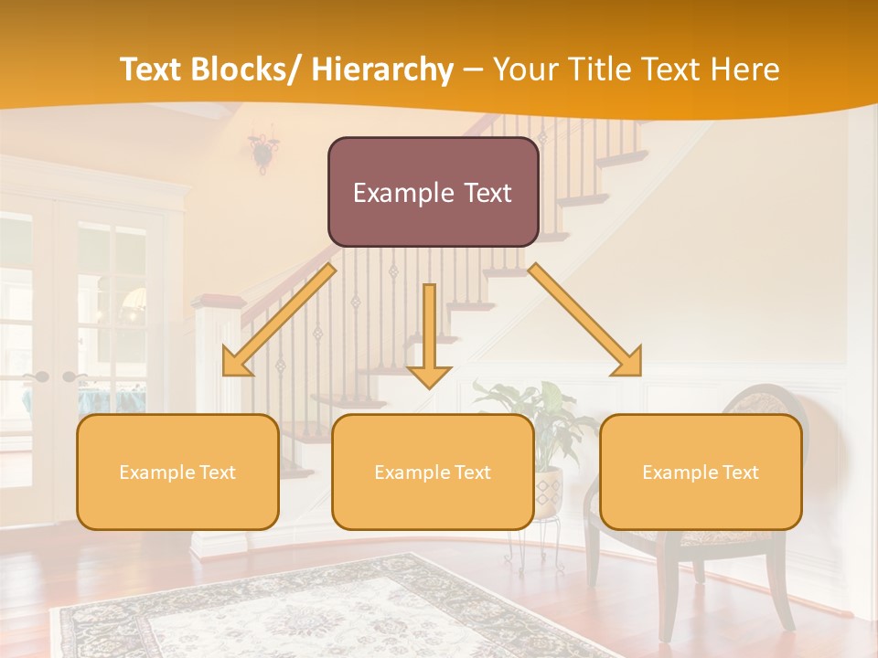 Corridor Hallway Living PowerPoint Template