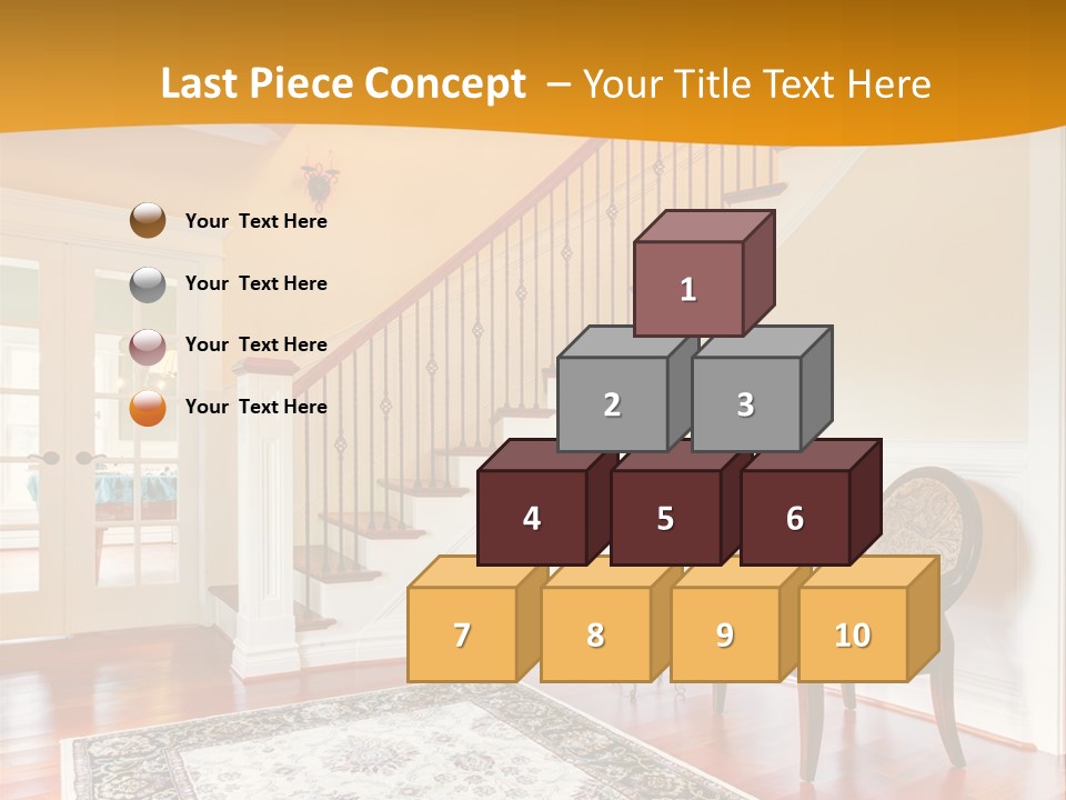 Corridor Hallway Living PowerPoint Template