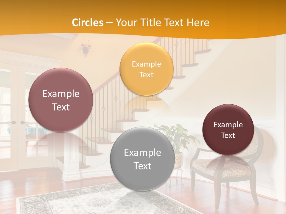 Corridor Hallway Living PowerPoint Template