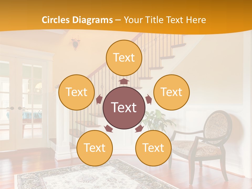 Corridor Hallway Living PowerPoint Template
