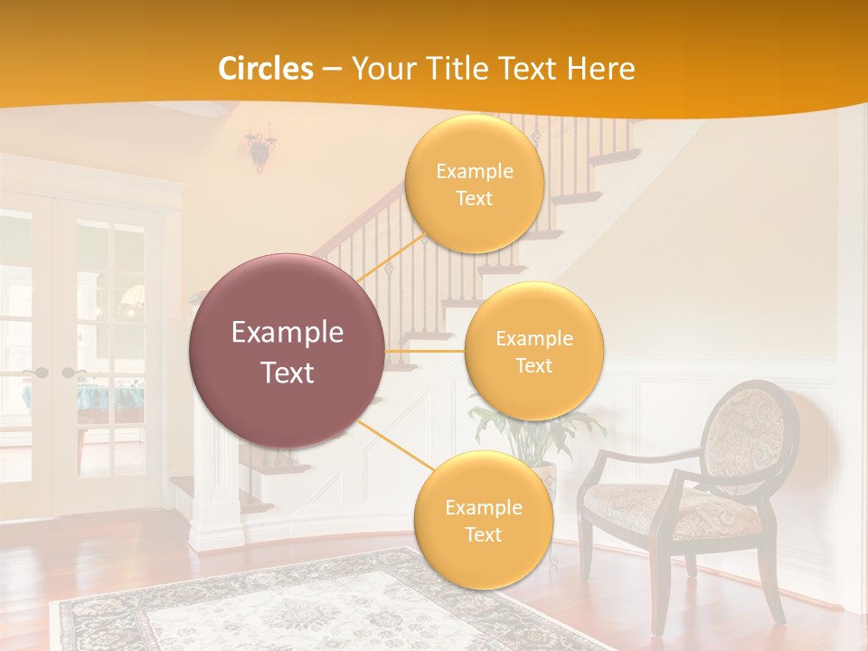 Corridor Hallway Living PowerPoint Template