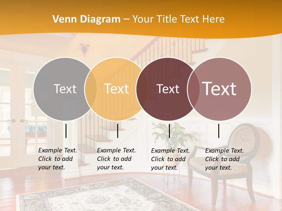 Corridor Hallway Living PowerPoint Template