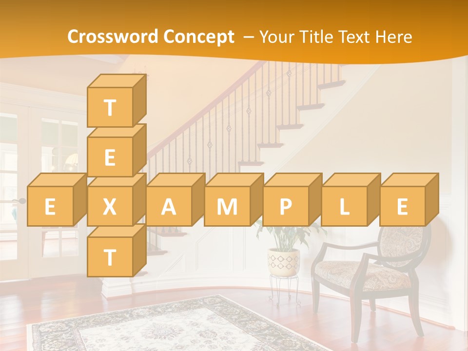 Corridor Hallway Living PowerPoint Template