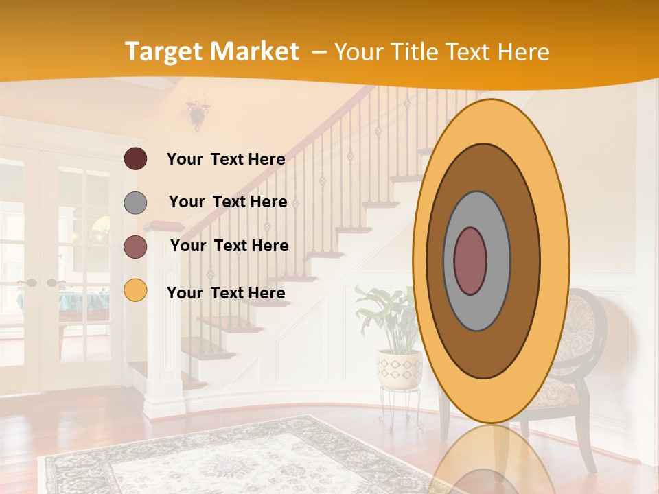 Corridor Hallway Living PowerPoint Template