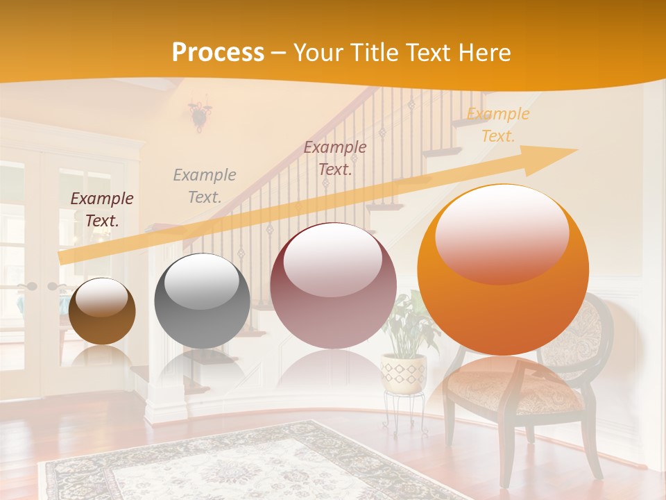 Corridor Hallway Living PowerPoint Template