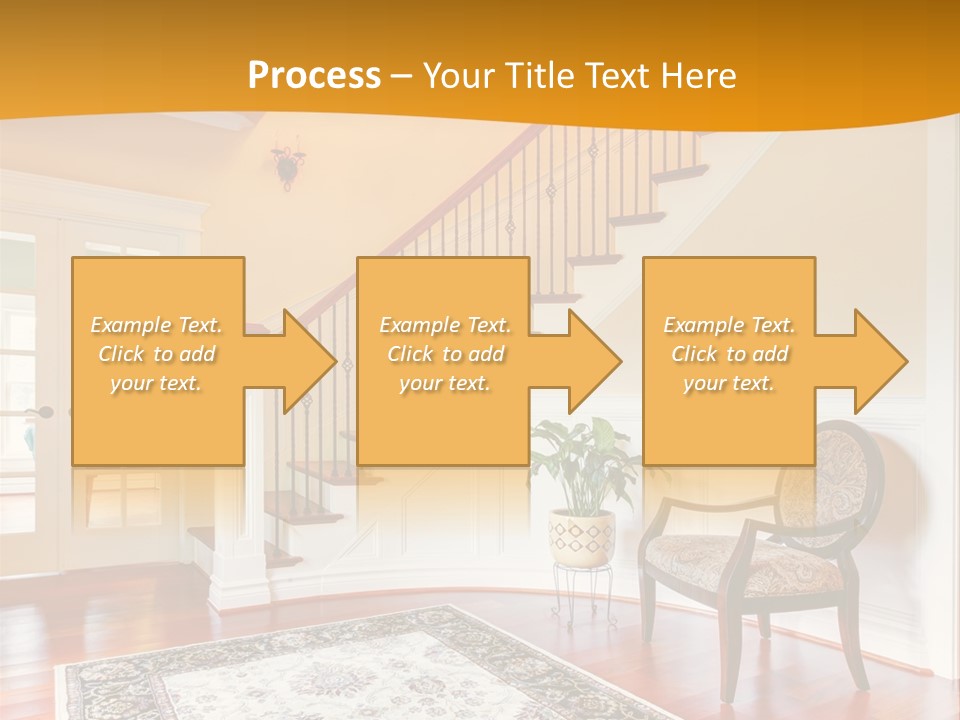 Corridor Hallway Living PowerPoint Template