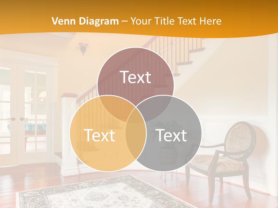 Corridor Hallway Living PowerPoint Template