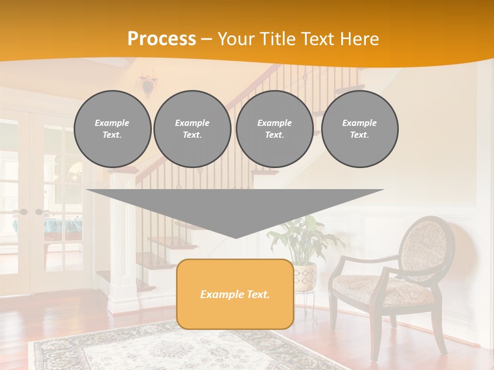 Corridor Hallway Living PowerPoint Template
