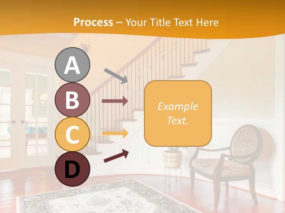 Corridor Hallway Living PowerPoint Template