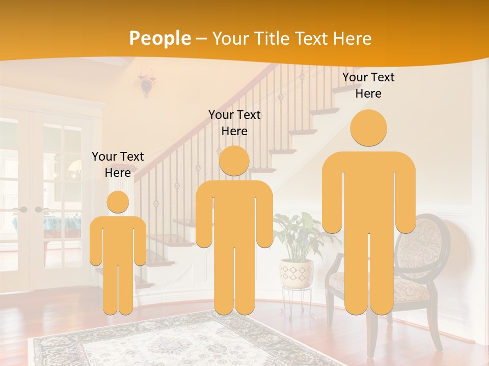 Corridor Hallway Living PowerPoint Template