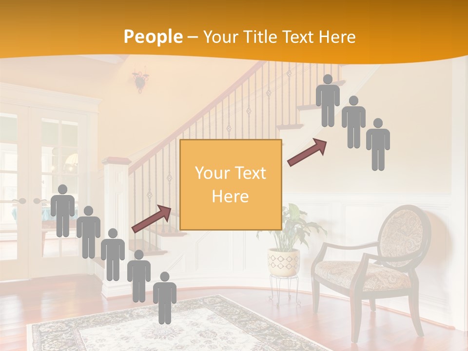 Corridor Hallway Living PowerPoint Template
