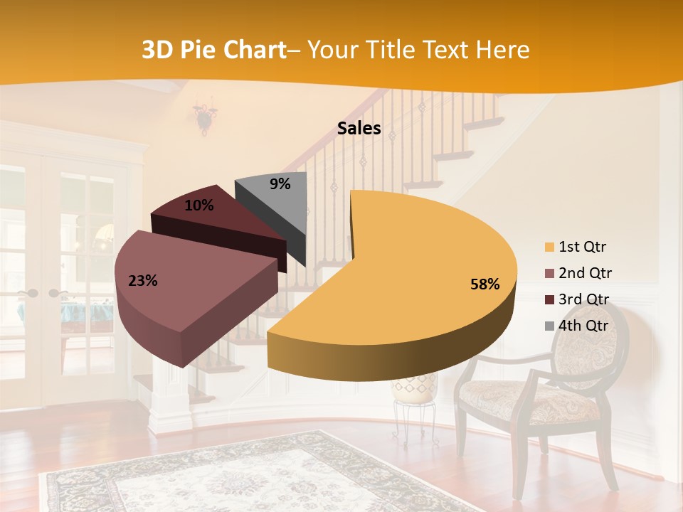 Corridor Hallway Living PowerPoint Template