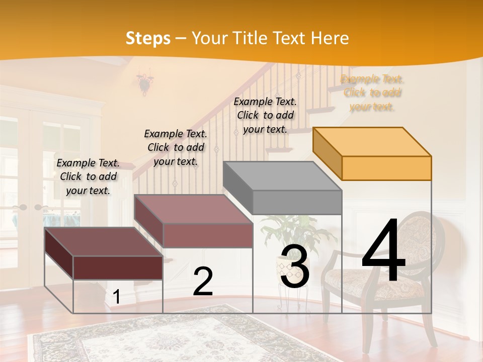 Corridor Hallway Living PowerPoint Template
