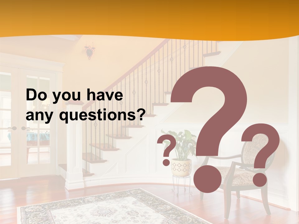 Corridor Hallway Living PowerPoint Template