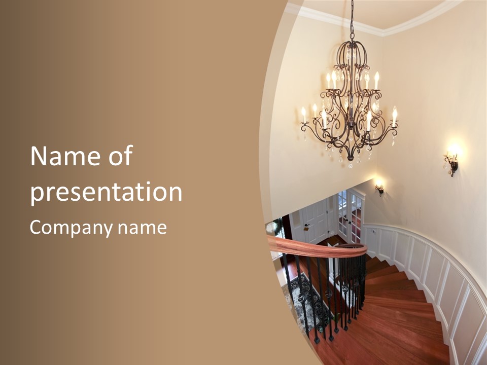 Interior Residential Style PowerPoint Template