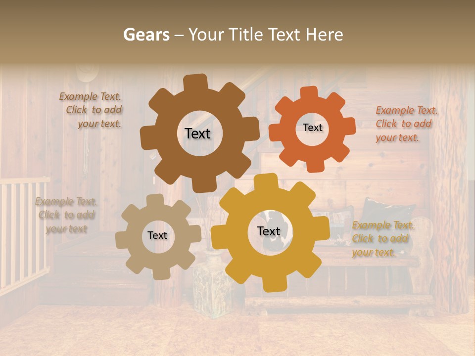 Natural Old Cowboy PowerPoint Template