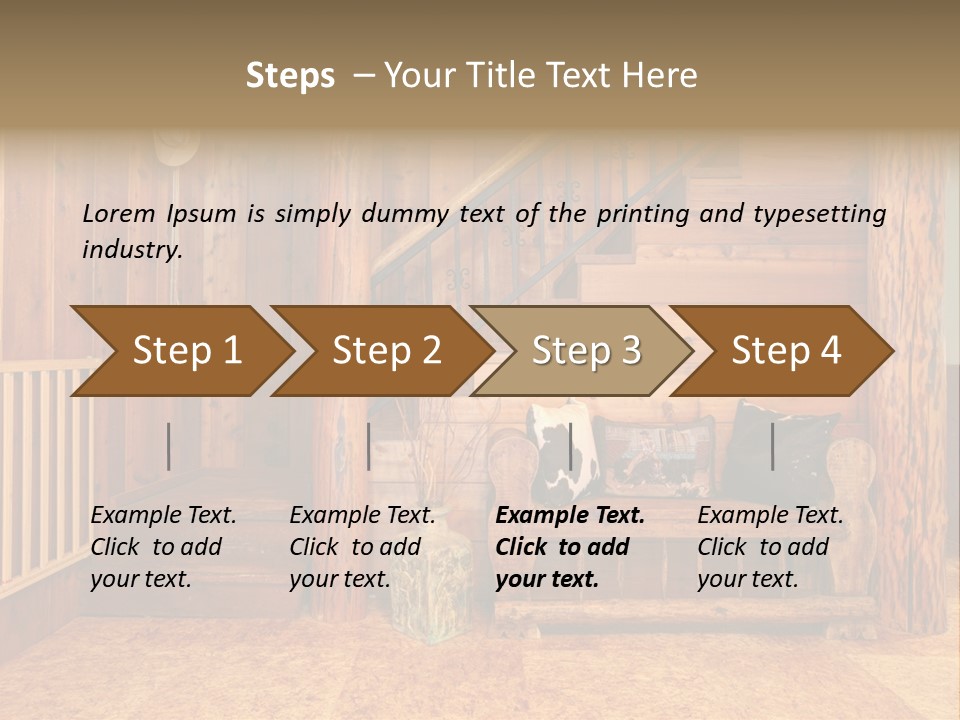 Natural Old Cowboy PowerPoint Template