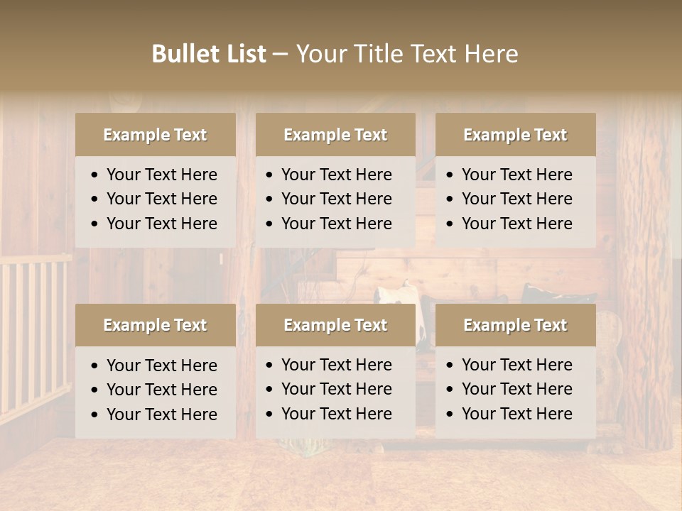 Natural Old Cowboy PowerPoint Template