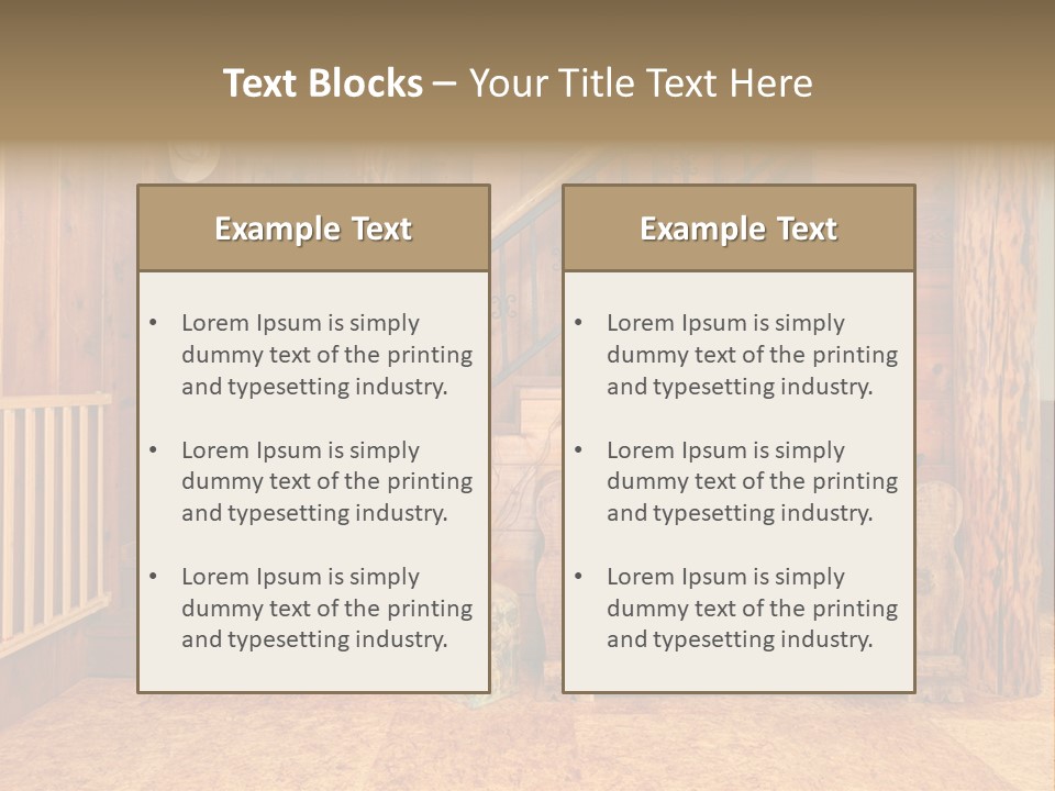 Natural Old Cowboy PowerPoint Template