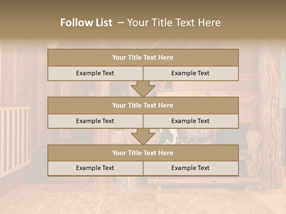 Natural Old Cowboy PowerPoint Template