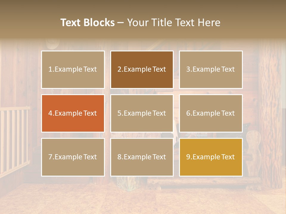 Natural Old Cowboy PowerPoint Template