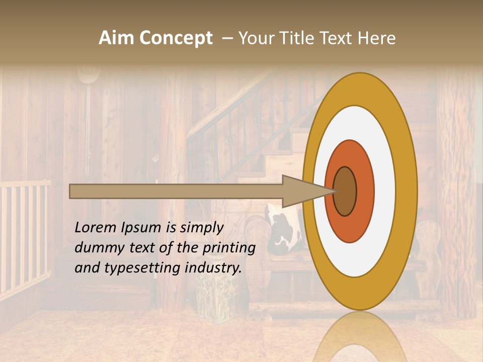 Natural Old Cowboy PowerPoint Template