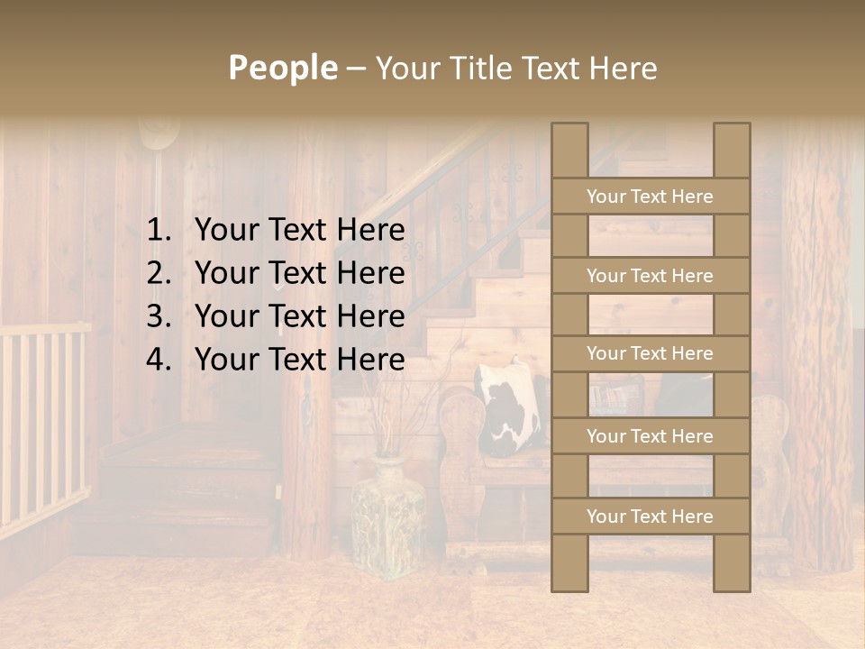 Natural Old Cowboy PowerPoint Template