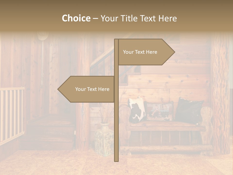 Natural Old Cowboy PowerPoint Template