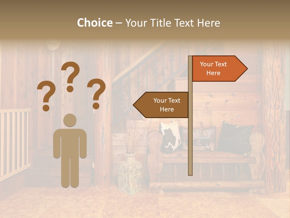 Natural Old Cowboy PowerPoint Template